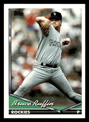 1994 Topps #407 Bruce Ruffin - Baseball Card Single