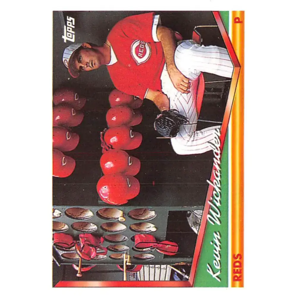 1994 Topps #41 Kevin Wickander EX Excellent Cincinnati Reds Baseball Card - Baseball Card Single
