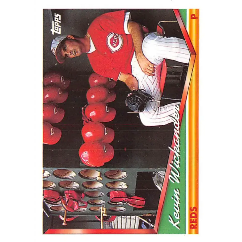 1994 Topps #41 Kevin Wickander EX Excellent Cincinnati Reds Baseball Card - Baseball Card Single