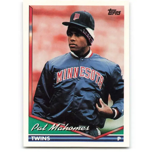 1994 Topps #43 Pat Mahomes EX Excellent Minnesota Twins Baseball Card