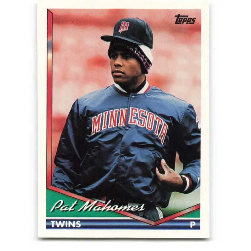 1994 Topps #43 Pat Mahomes EX Excellent Minnesota Twins Baseball Card - Baseball Card Single