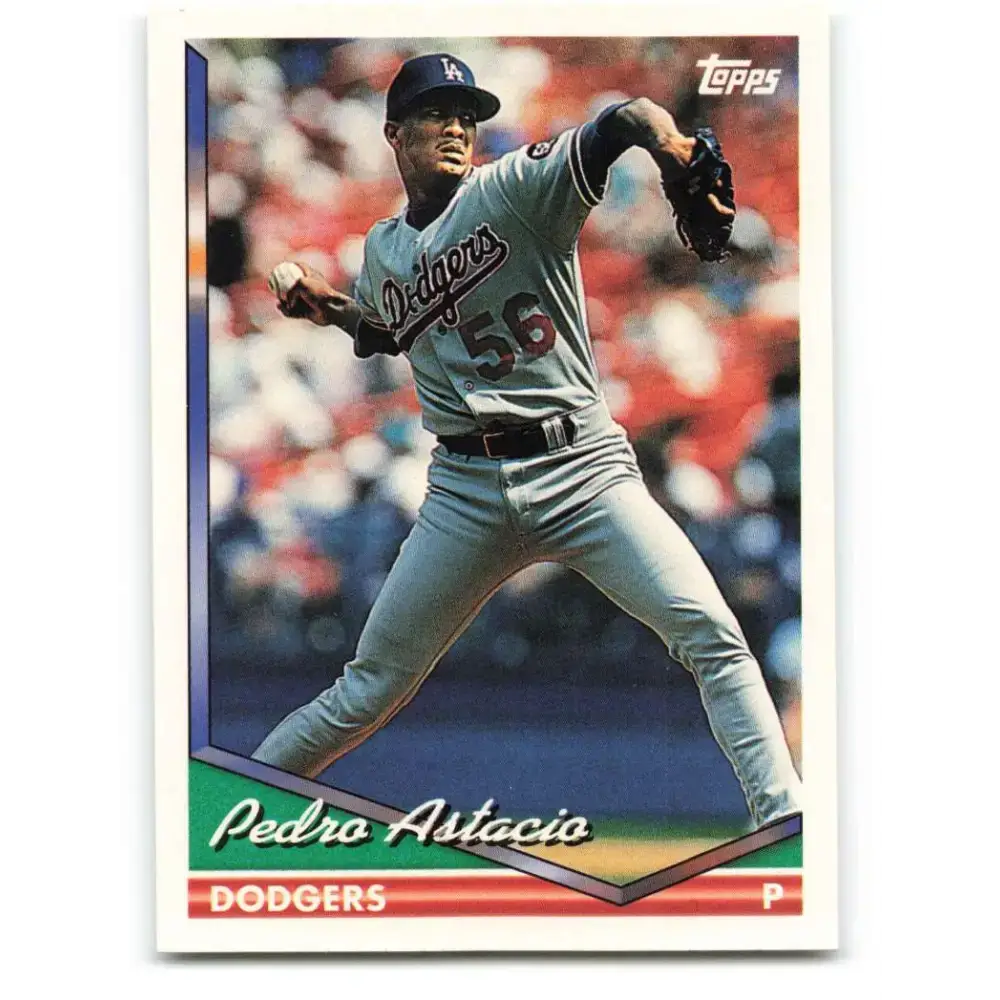 1994 Topps #431 Pedro Astacio EX Excellent Los Angeles Dodgers Baseball Card - Baseball Card Single