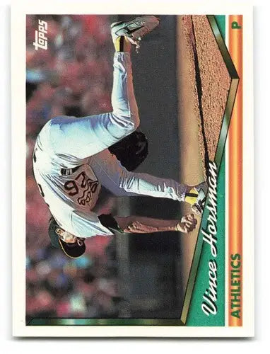 1994 Topps #436 Vince Horsman NM-MT Athletics ID:72077 - Baseball Card Single