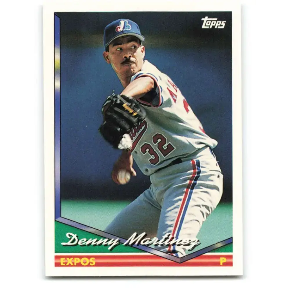 1994 Topps #440 Dennis Martinez EX Excellent Montreal Expos Baseball Card - Baseball Card Single