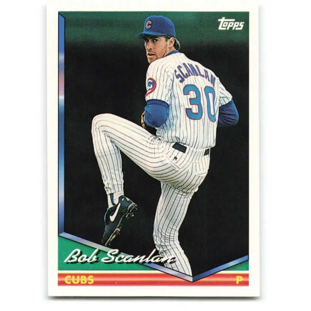 1994 Topps #451 Bob Scanlan EX Excellent Chicago Cubs Baseball Card