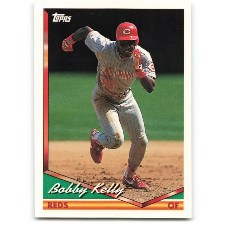 1994 Topps #457 Roberto Kelly EX Excellent Cincinnati Reds Baseball Card - Baseball Card Single