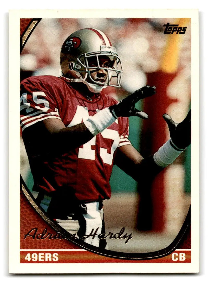 1994 Topps #461 Adrian Hardy - Football Card Single