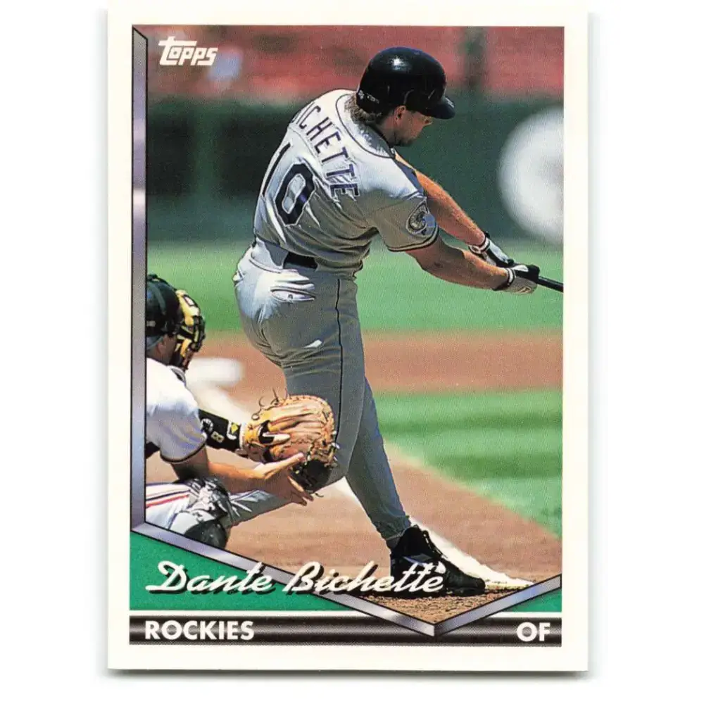 1994 Topps #468 Dante Bichette EX Excellent Colorado Rockies Baseball Card