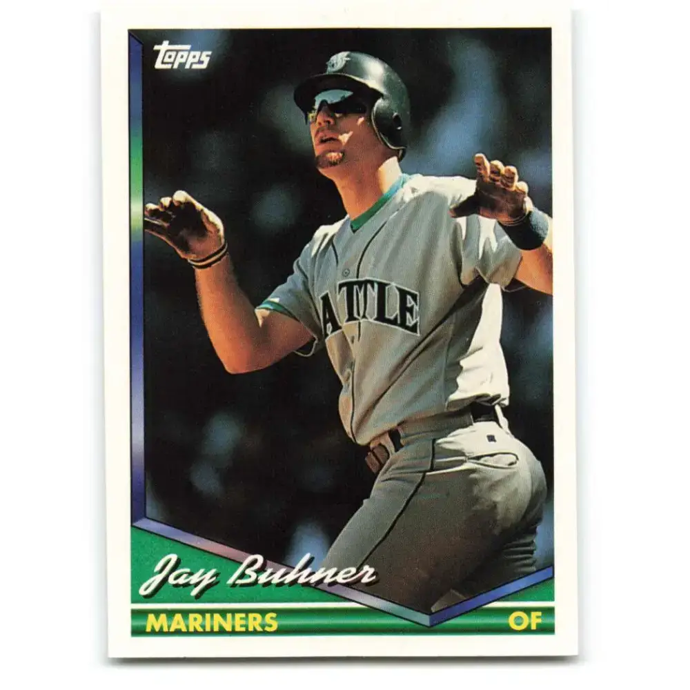 1994 Topps #472 Jay Buhner EX Excellent Seattle Mariners Baseball Card - Baseball Card Single