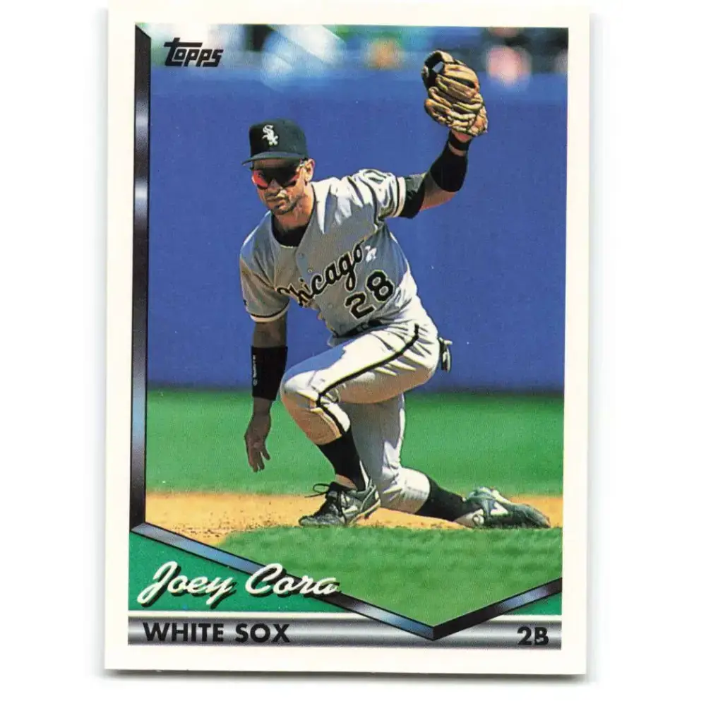 1994 Topps #478 Joey Cora EX Excellent Chicago White Sox Baseball Card - Baseball Card Single