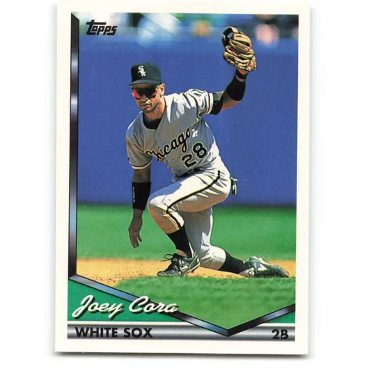 1994 Topps #478 Joey Cora EX Excellent Chicago White Sox Baseball Card - Baseball Card Single
