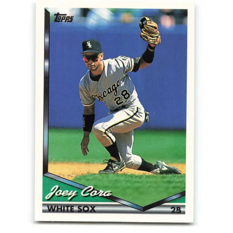 1994 Topps #478 Joey Cora EX Excellent Chicago White Sox Baseball Card - Baseball Card Single