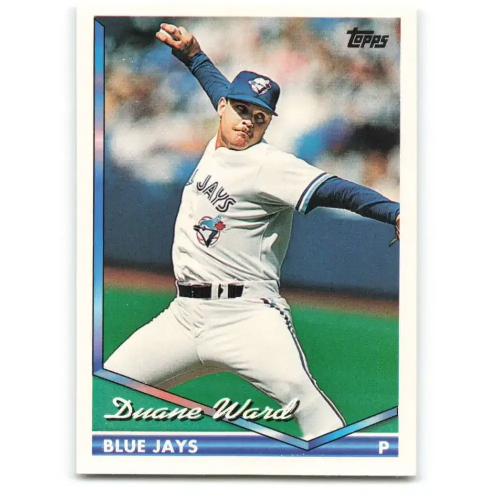 1994 Topps #483 Duane Ward EX Excellent Toronto Blue Jays Baseball Card - Baseball Card Single