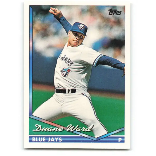 1994 Topps #483 Duane Ward EX Excellent Toronto Blue Jays Baseball Card
