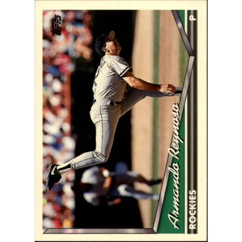1994 Topps #49 Armando Reynoso EX Excellent Colorado Rockies Baseball Card - Baseball Card Single