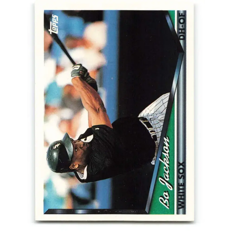 1994 Topps #500 Bo Jackson EX Excellent Chicago White Sox Baseball Card - Baseball Card Single