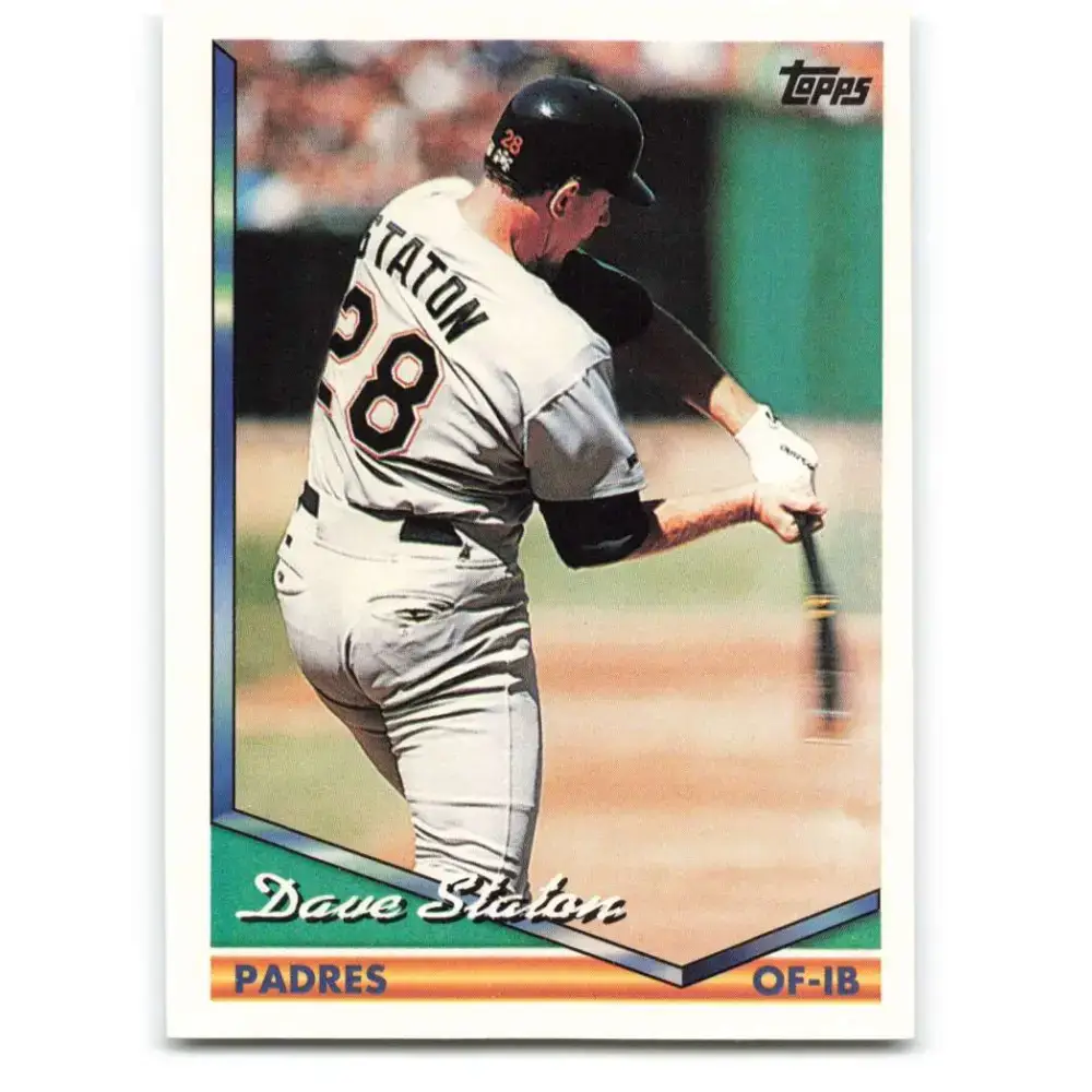 1994 Topps #507 Dave Staton EX Excellent San Diego Padres Baseball Card - Baseball Card Single