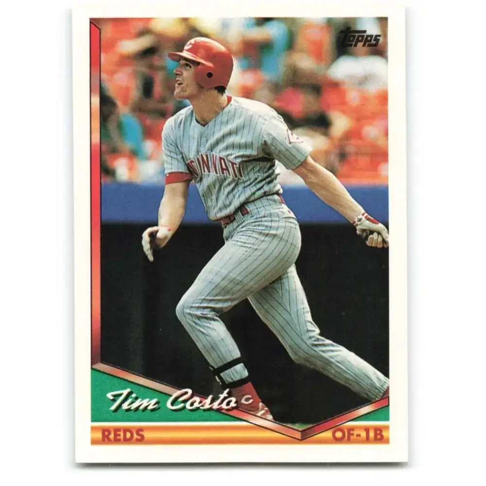 1994 Topps #513 Tim Costo EX Excellent Cincinnati Reds Baseball Card - Baseball Card Single