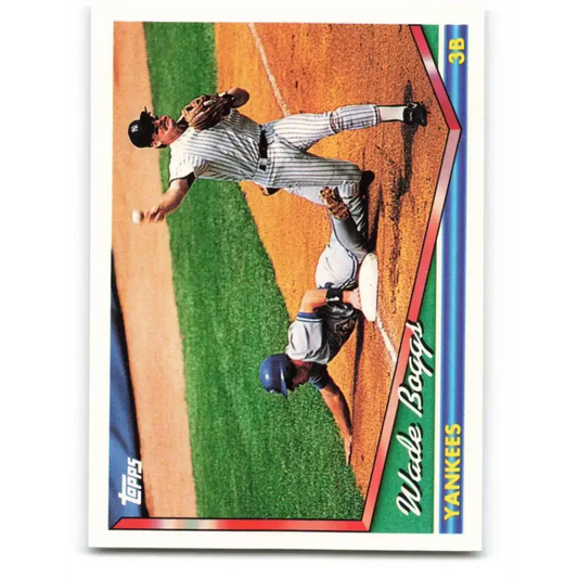 1994 Topps #520 Wade Boggs EX Excellent New York Yankees Baseball Card - Baseball Card Single