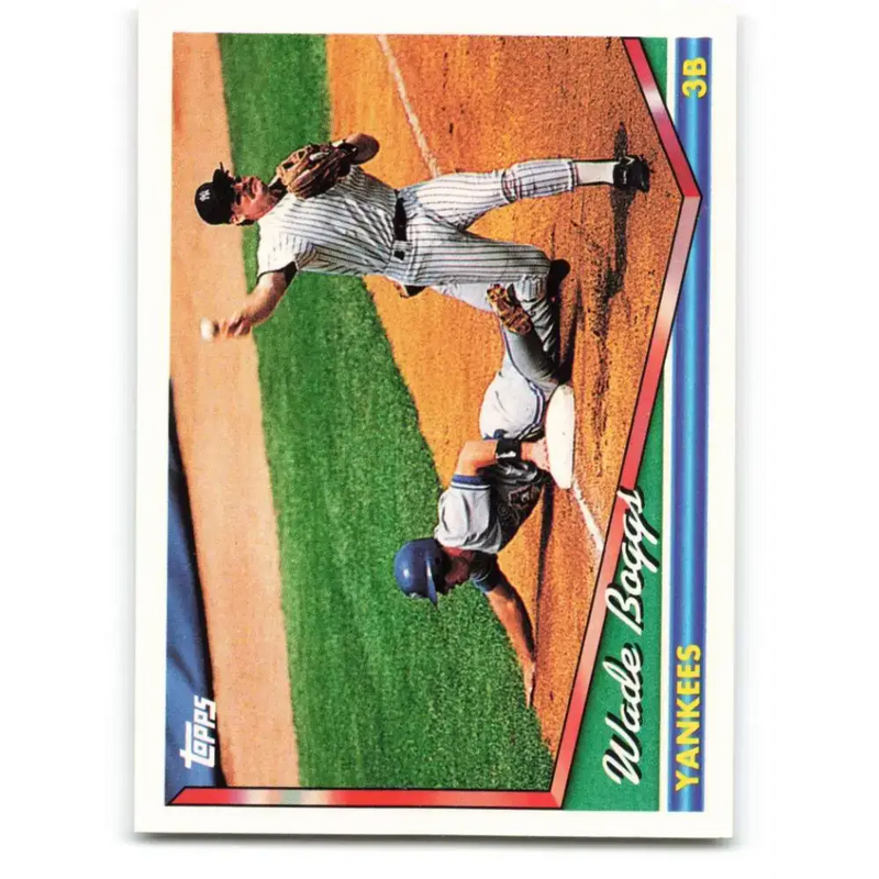 1994 Topps #520 Wade Boggs EX Excellent New York Yankees Baseball Card - Baseball Card Single