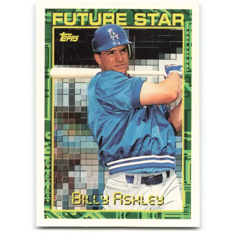 1994 Topps #53 Billy Ashley EX Excellent Los Angeles Dodgers Baseball Card - Baseball Card Single