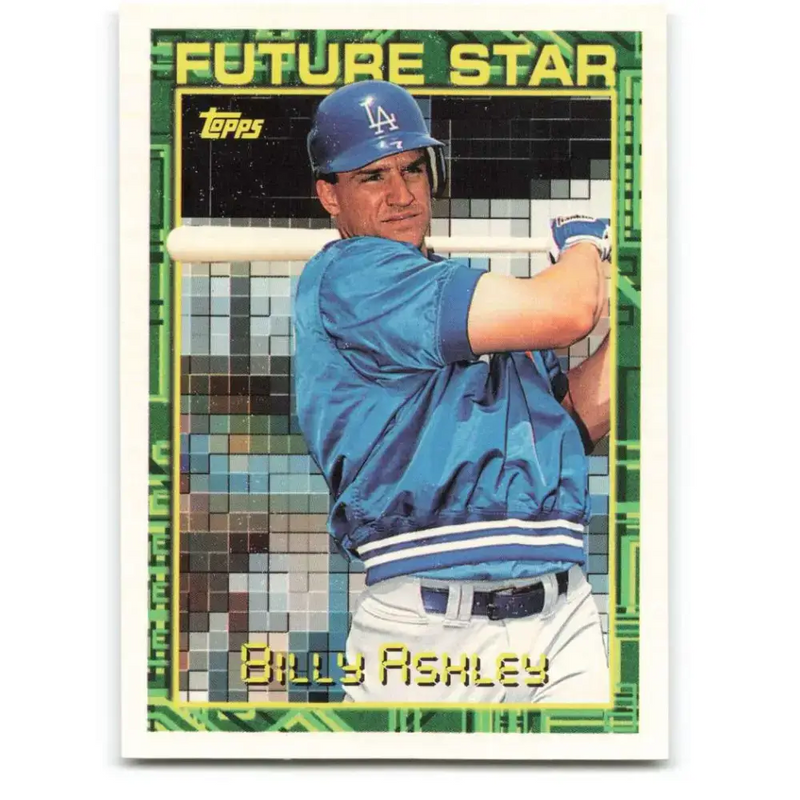 1994 Topps #53 Billy Ashley EX Excellent Los Angeles Dodgers Baseball Card - Baseball Card Single
