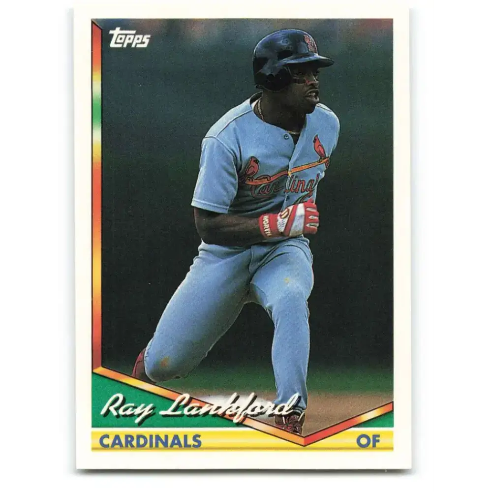 1994 Topps #530 Ray Lankford EX Excellent St. Louis Cardinals Baseball Card - Baseball Card Single