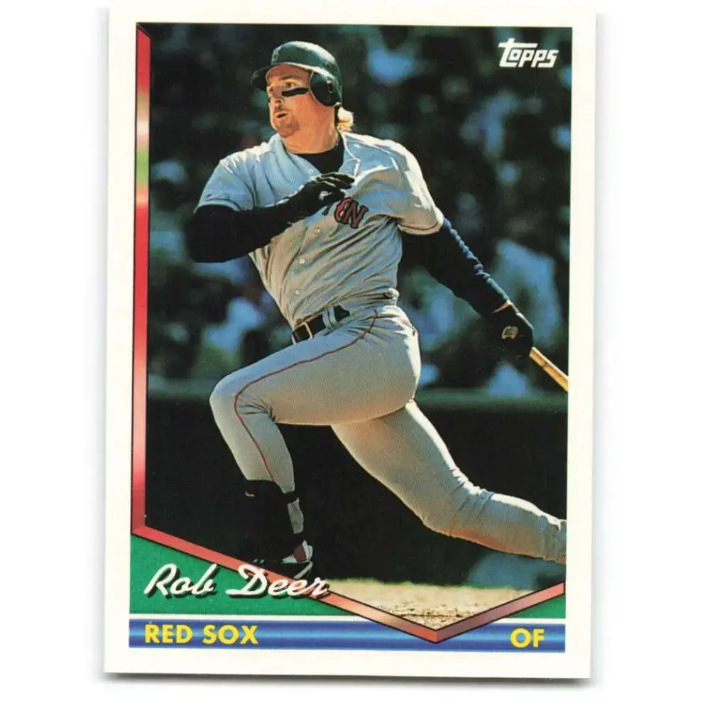 1994 Topps #531 Rob Deer EX Excellent Boston Red Sox Baseball Card - Baseball Card Single