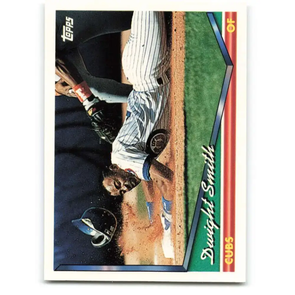 1994 Topps #536 Dwight Smith EX Excellent Chicago Cubs Baseball Card - Baseball Card Single