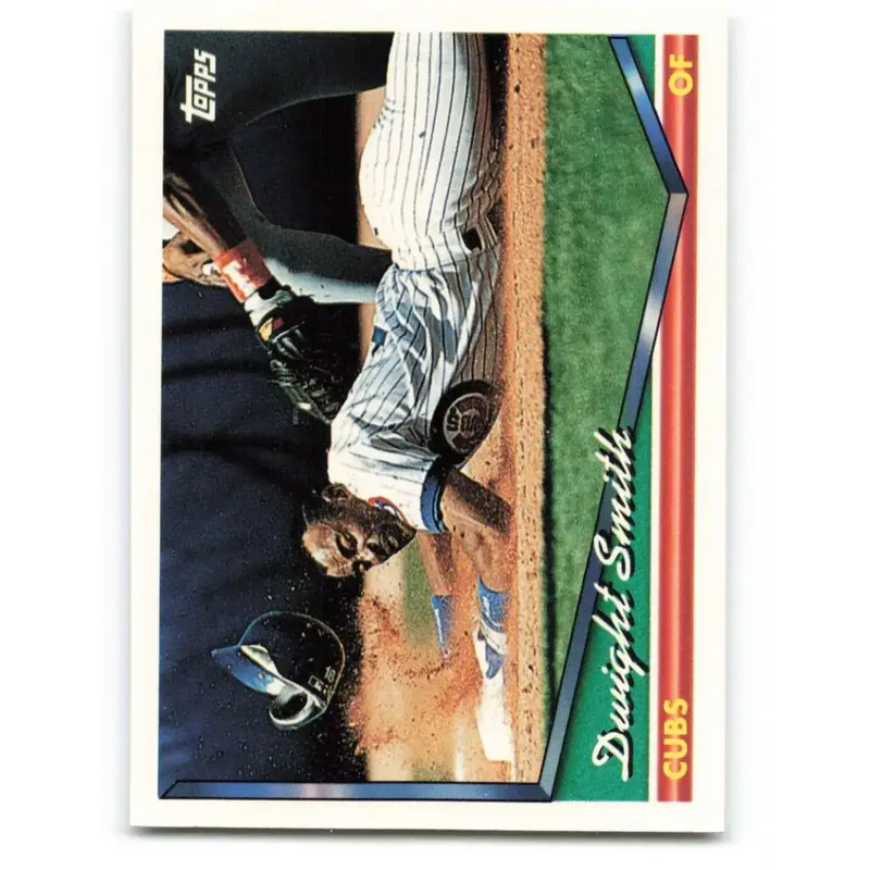 1994 Topps #536 Dwight Smith EX Excellent Chicago Cubs Baseball Card - Baseball Card Single