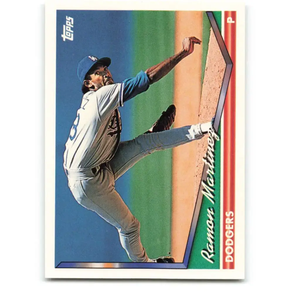 1994 Topps #545 Ramon Martinez EX Excellent Los Angeles Dodgers Baseball Card - Baseball Card Single