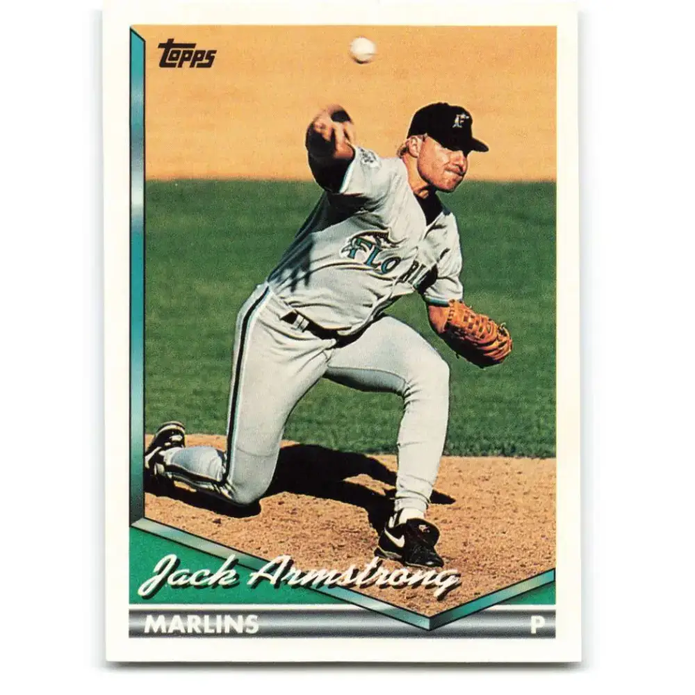 1994 Topps #551 Jack Armstrong EX Excellent Florida Marlins Baseball Card - Baseball Card Single