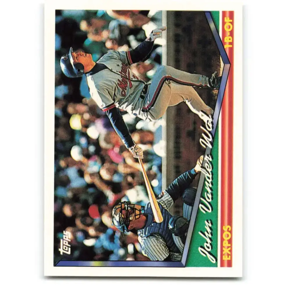 1994 Topps #563 John Vander Wal EX Excellent Montreal Expos Baseball Card - Baseball Card Single