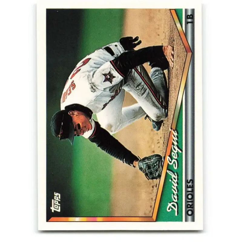 1994 Topps #571 David Segui EX Excellent Baltimore Orioles Baseball Card - Baseball Card Single