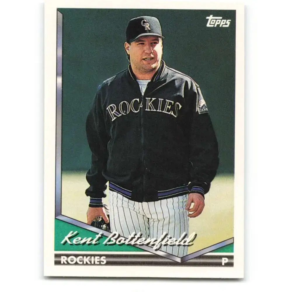 1994 Topps #589 Kent Bottenfield EX Excellent Colorado Rockies Baseball Card - Baseball Card Single