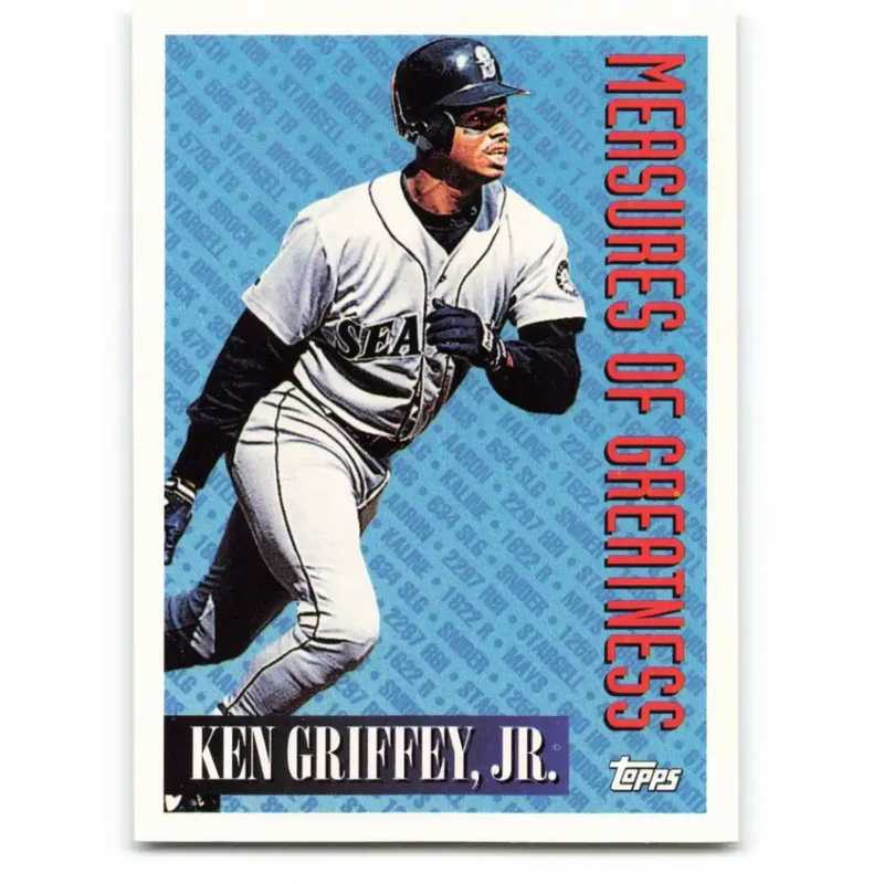 1994 Topps #606 Ken Griffey Jr. EX Excellent Seattle Mariners Baseball Card - Baseball Card Single