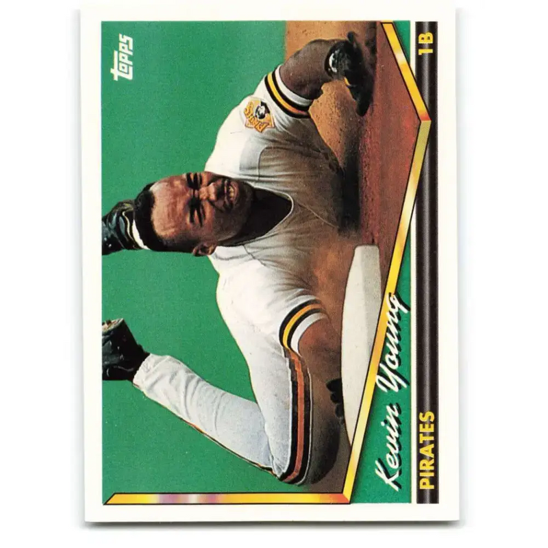 1994 Topps #622 Kevin Young EX Excellent Pittsburgh Pirates Baseball Card - Baseball Card Single