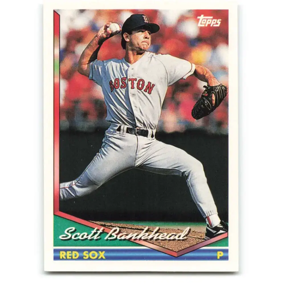 1994 Topps #633 Scott Bankhead EX Excellent Boston Red Sox Baseball Card - Baseball Card Single