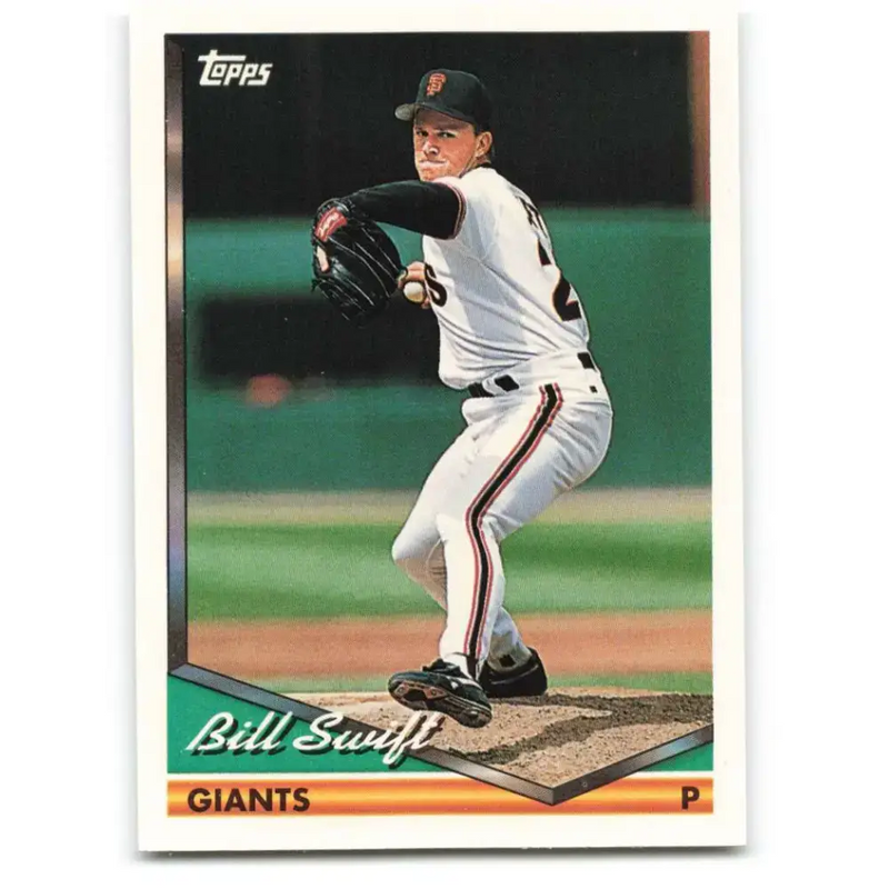 1994 Topps #639 Bill Swift EX Excellent San Francisco Giants Baseball Card - Baseball Card Single