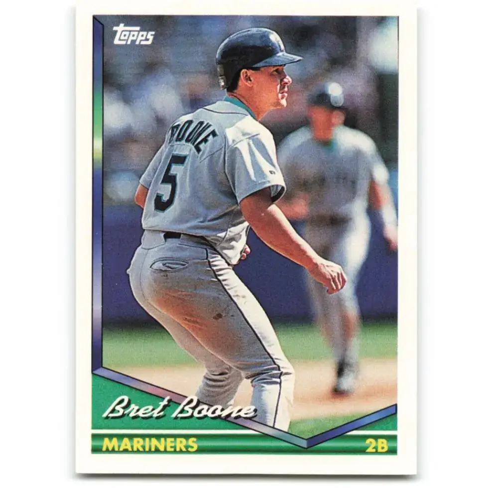 1994 Topps #659 Bret Boone EX Excellent Seattle Mariners Baseball Card - Baseball Card Single