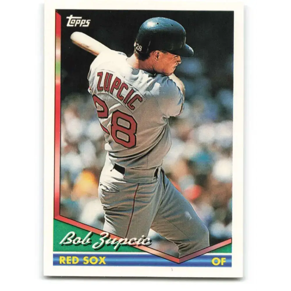 1994 Topps #661 Bob Zupcic EX Excellent Boston Red Sox Baseball Card - Baseball Card Single