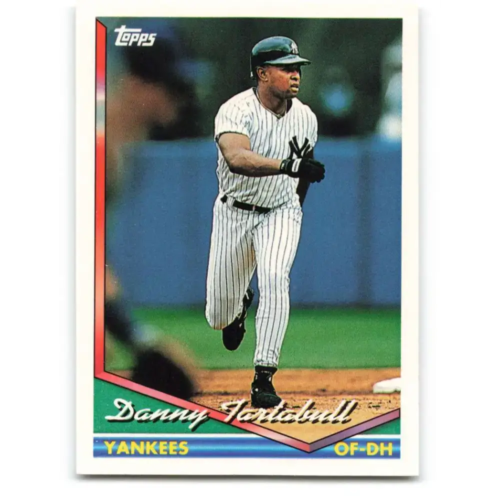 1994 Topps #670 Danny Tartabull EX Excellent New York Yankees Baseball Card - Baseball Card Single