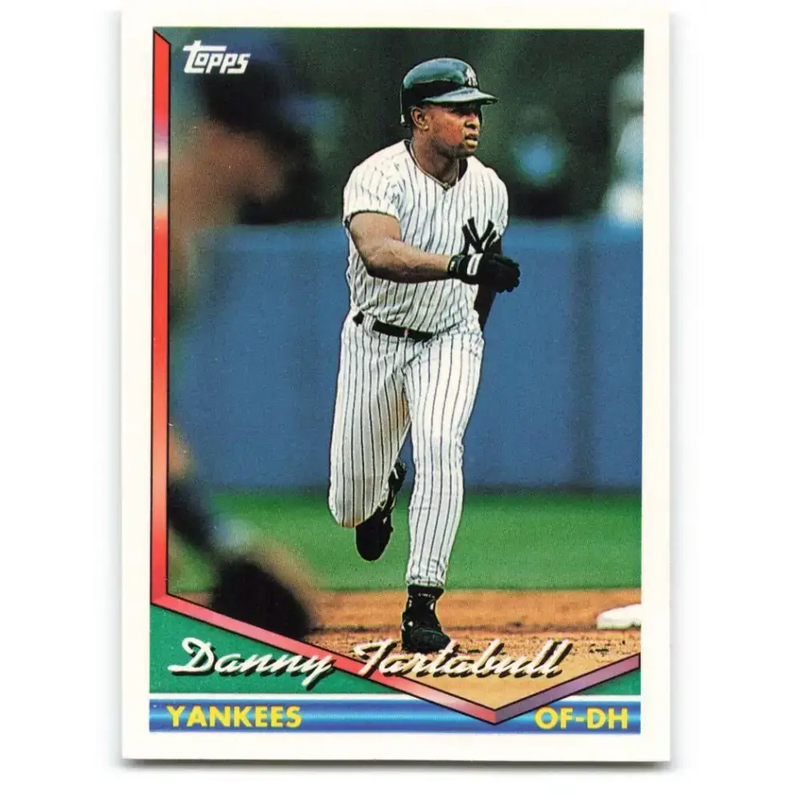 1994 Topps #670 Danny Tartabull EX Excellent New York Yankees Baseball Card - Baseball Card Single
