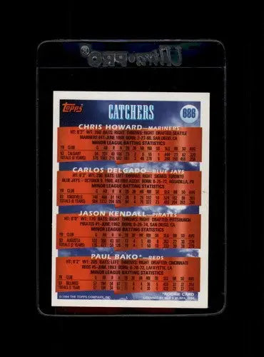 1994 Topps #686 Chris Howard/Carlos Delgado/Jason Kendall/Paul Bako NM ID:23164 - Baseball Card Single