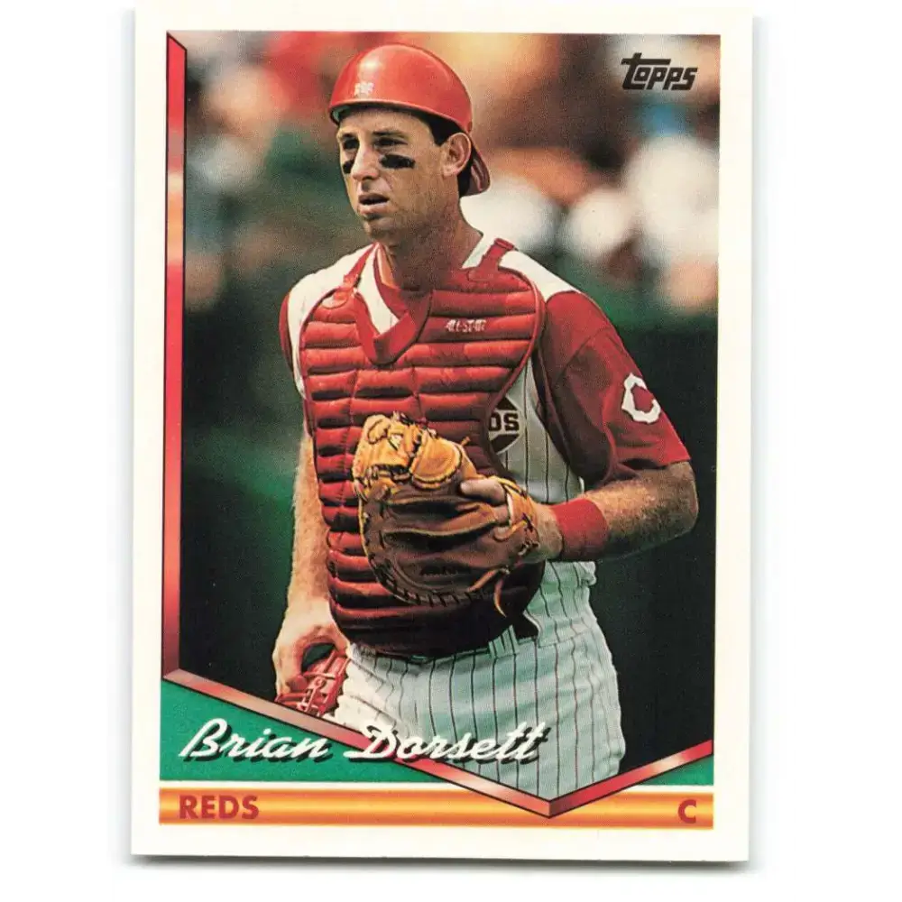1994 Topps #688 Brian Dorsett EX Excellent Cincinnati Reds Baseball Card - Baseball Card Single