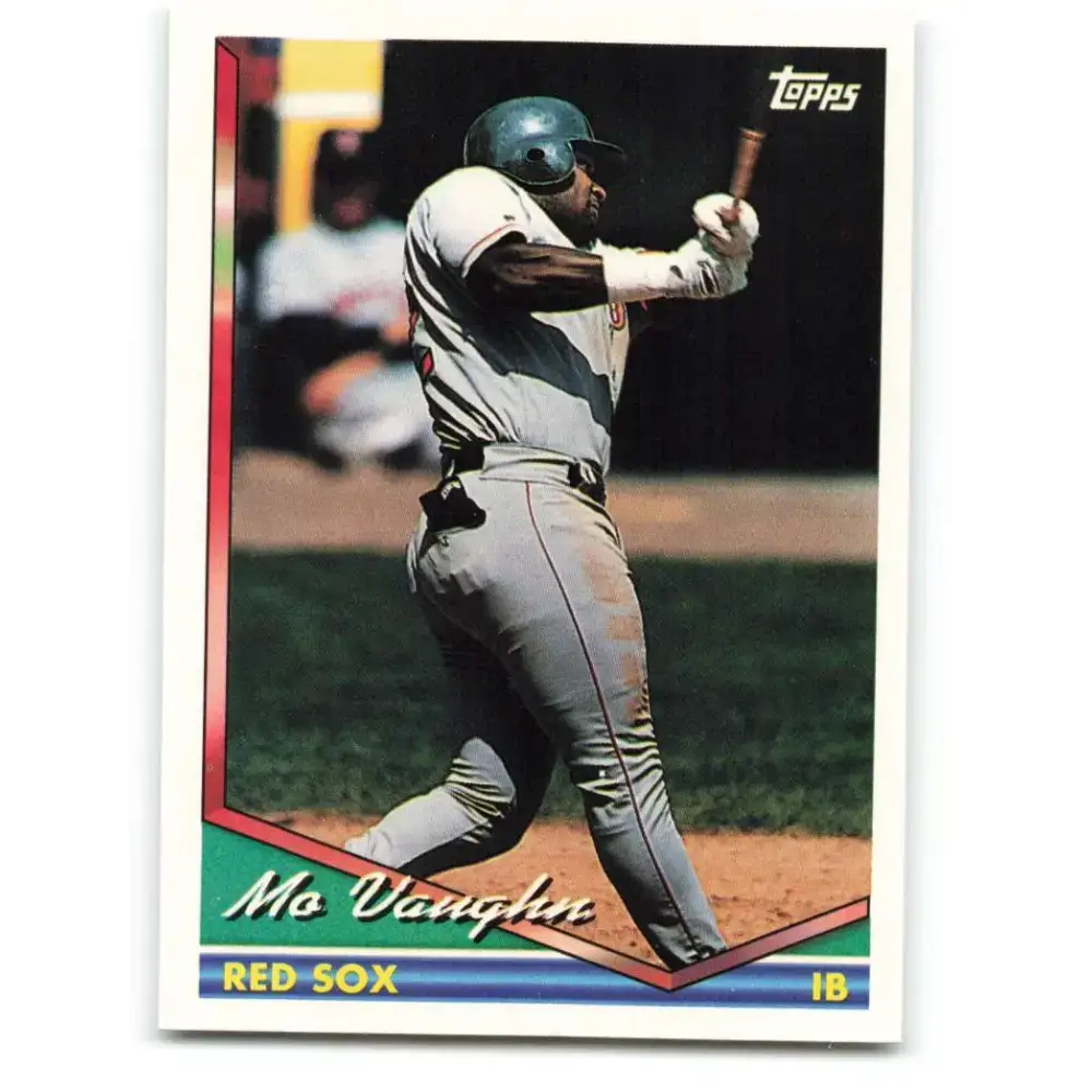 1994 Topps #690 Mo Vaughn EX Excellent Boston Red Sox Baseball Card - Baseball Card Single