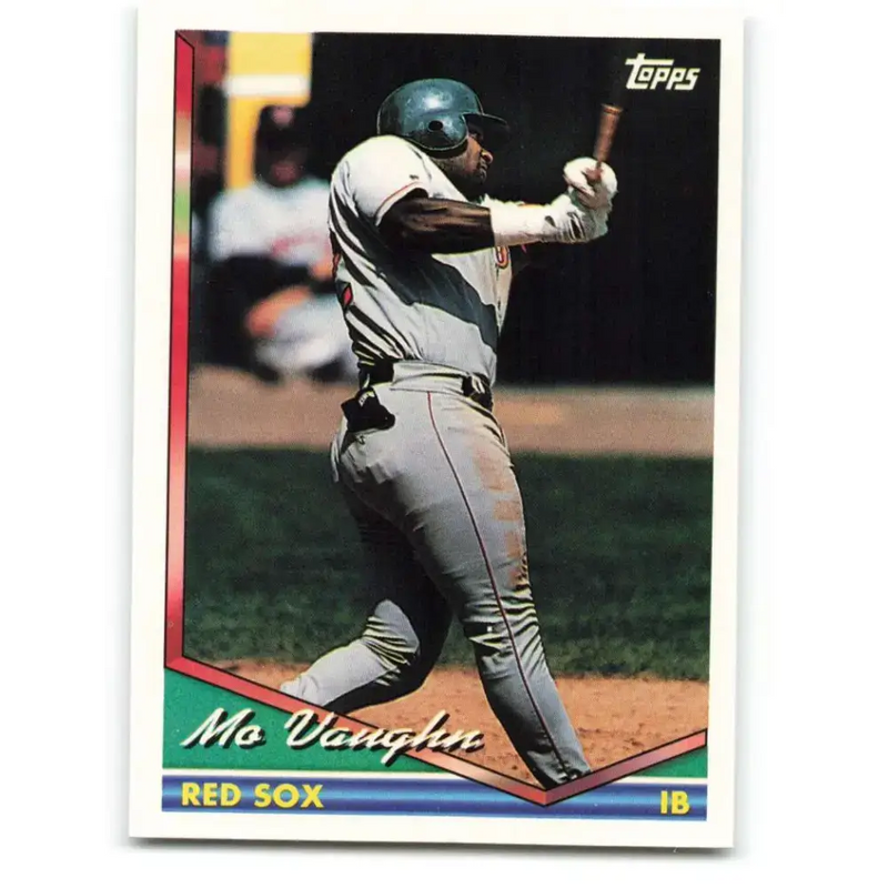1994 Topps #690 Mo Vaughn EX Excellent Boston Red Sox Baseball Card - Baseball Card Single