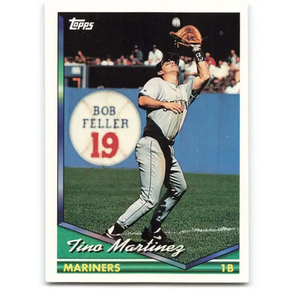 1994 Topps #693 Tino Martinez EX Excellent Seattle Mariners Baseball Card - Baseball Card Single