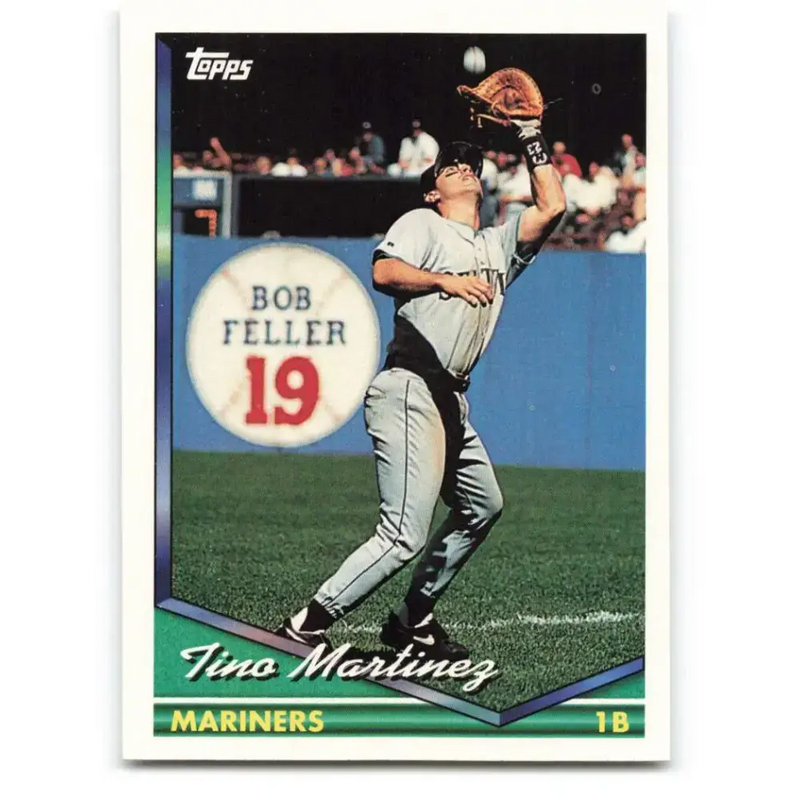 1994 Topps #693 Tino Martinez EX Excellent Seattle Mariners Baseball Card - Baseball Card Single