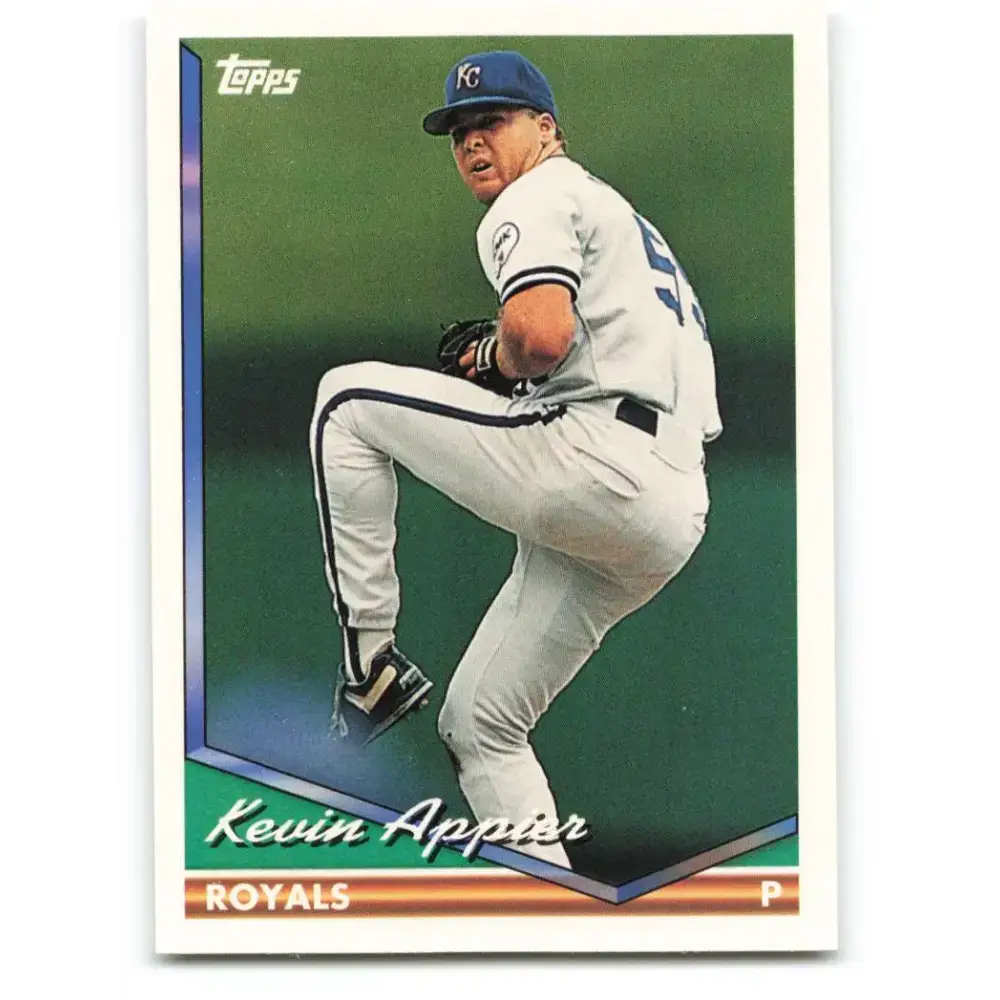 1994 Topps #701 Kevin Appier EX Excellent Kansas City Royals Baseball Card - Baseball Card Single